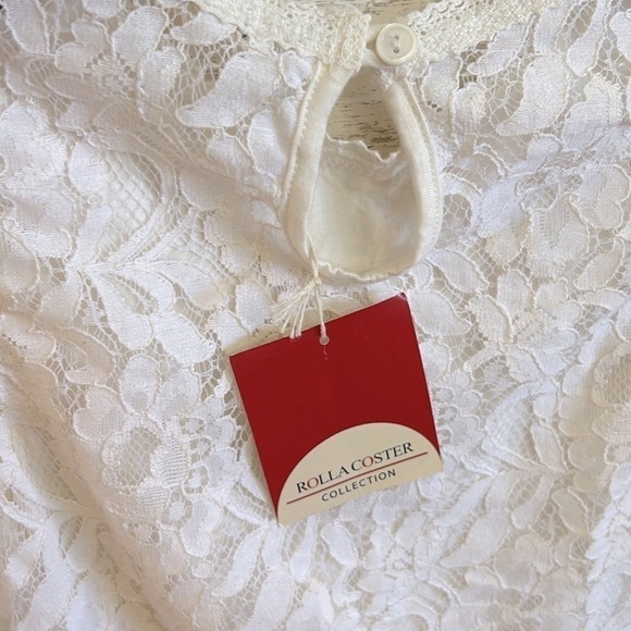 Rolla Coster Collection Lace Crop Halter | SIZE L - Picture 5 of 5